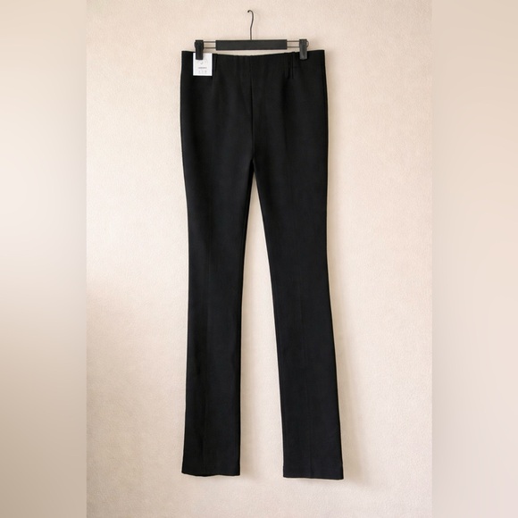 ZARA NWT High-Rise Pleat Front Split Ankle Leggings L (runs small) - Picture 4 of 9